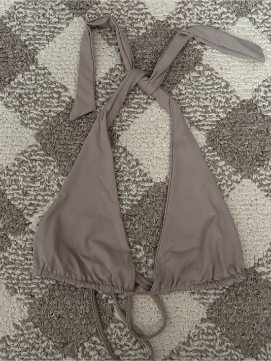 Garage Other - Garage Taupe Halter Bikini Top